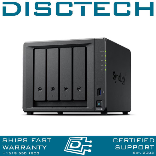 Synology ds925 8tb - nas, 4x2tb